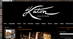 Desktop Screenshot of katonart.com